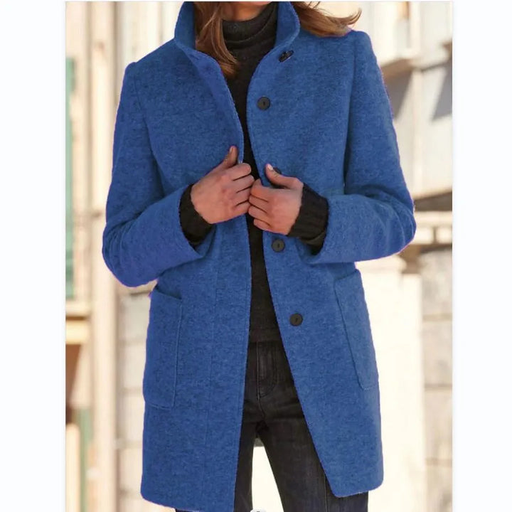 Everyday Elegance Coat - Lightweight Warmth & Flattering Fit for Women-3