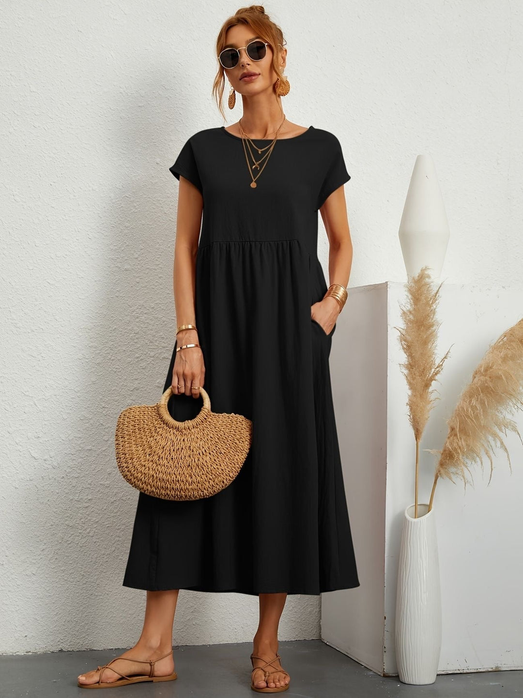 Variant image for Alexa Women's Summer Dress - Elegant, Relaxed Fit for Any Occasion-31
