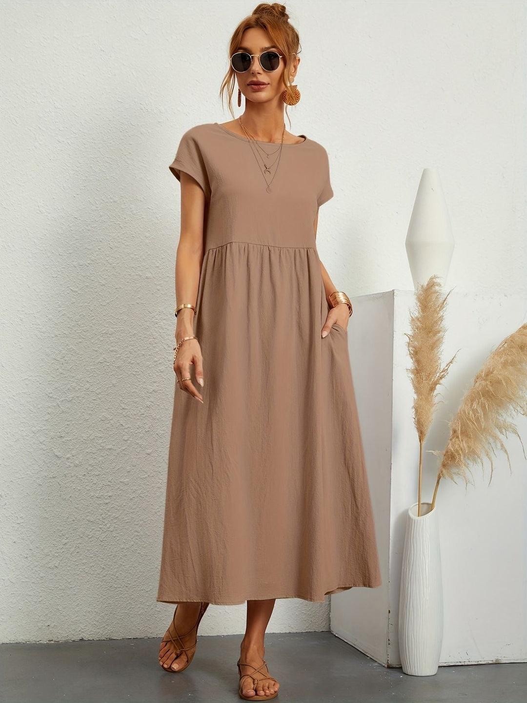 Variant image for Alexa Women's Summer Dress - Elegant, Relaxed Fit for Any Occasion-43